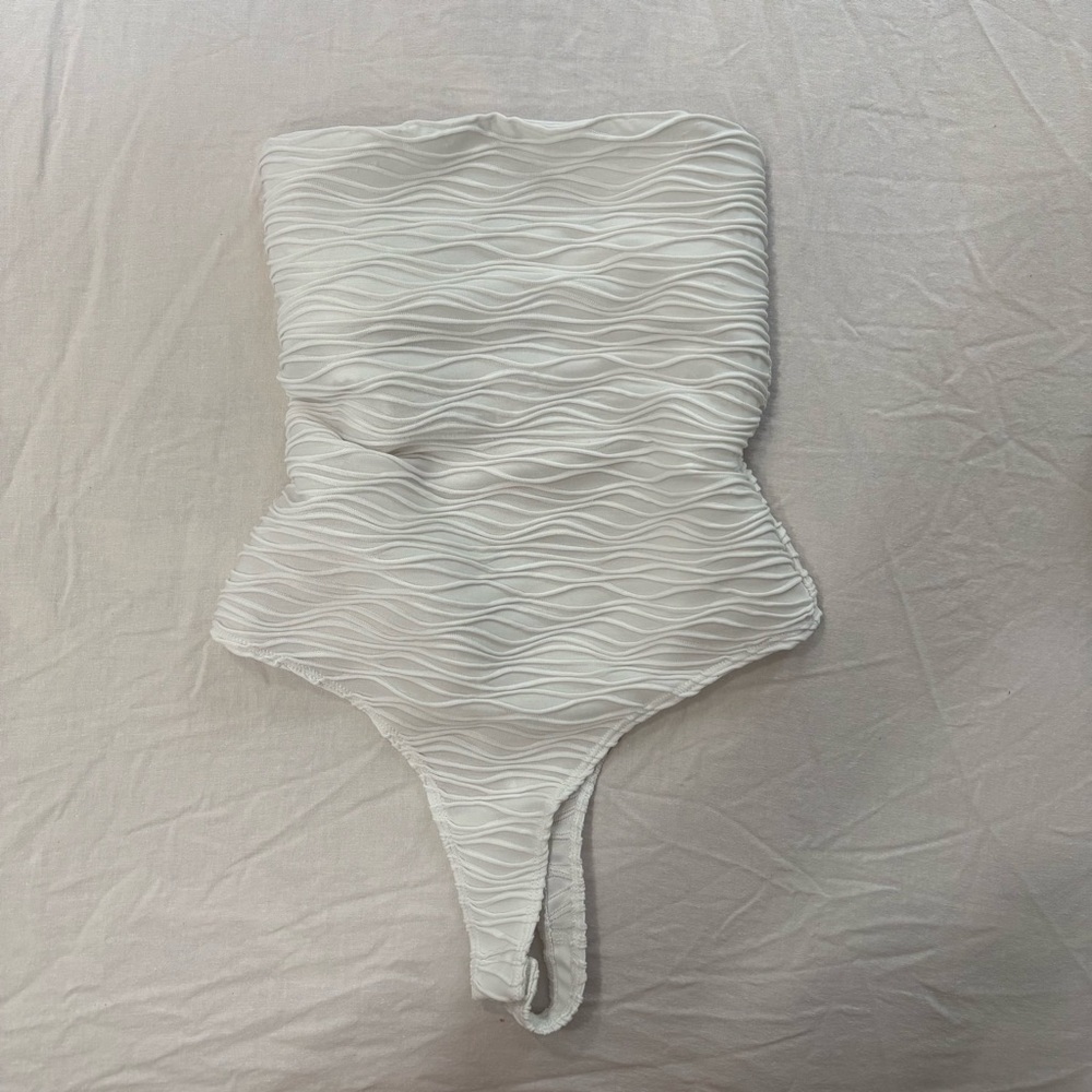 Princess Polly White Makenna Bodysuit